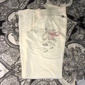 Mecca Femme White Sweatpants and jacket